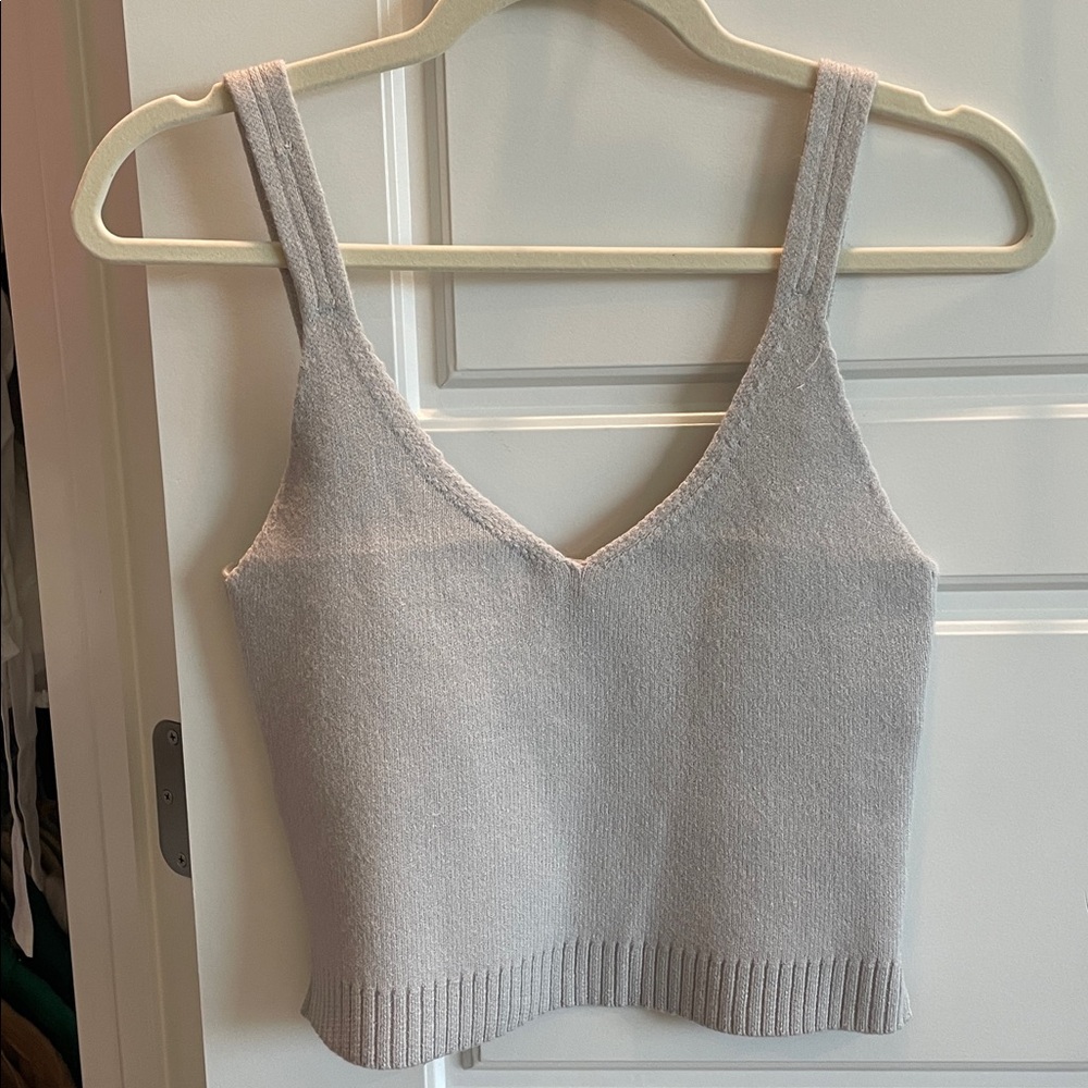 Gray Knit Tank Top new boutique item